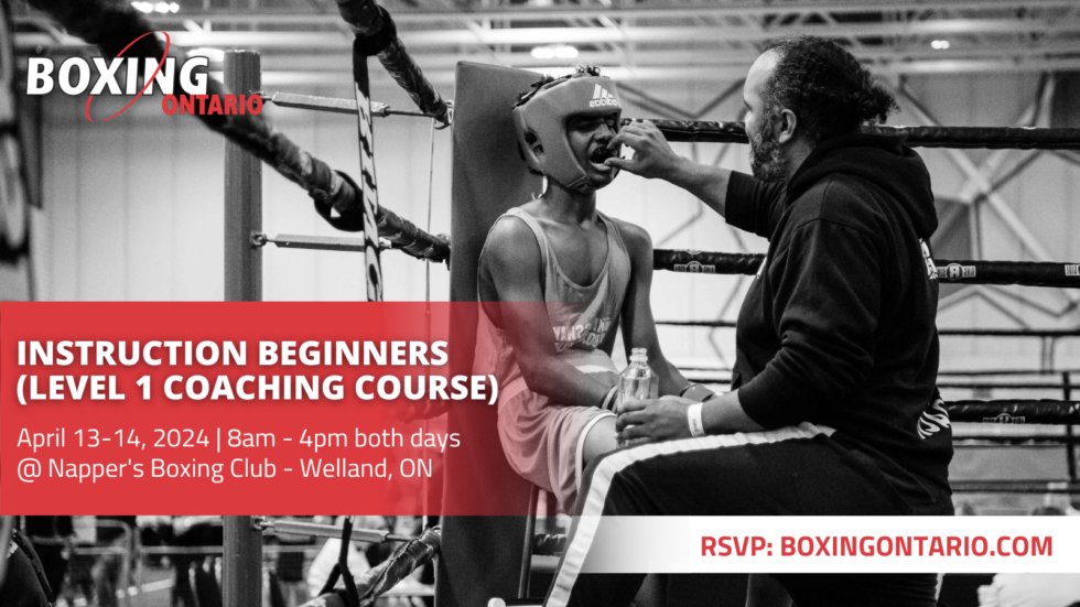 COACHING COURSE | Instruction Beginners (Level 1) – Welland (COURSE IS ...