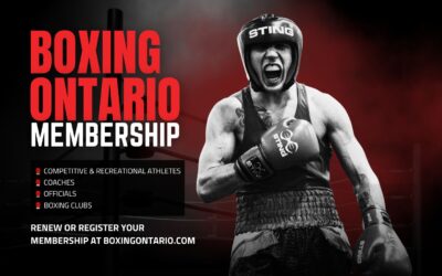 Join the Action: Boxing Ontario Memberships Now Available for 2025-2026 Season!