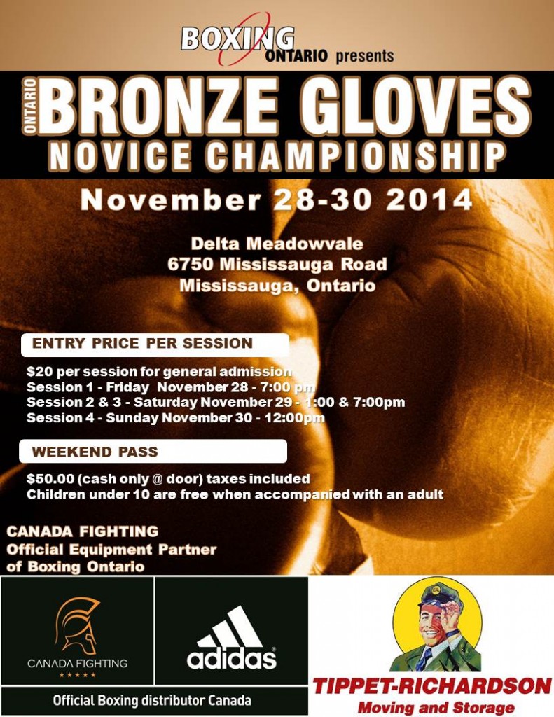 Ontario Broze Gloves Poster